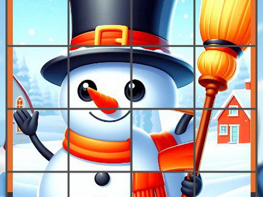 Happy Snowman Puzzle img